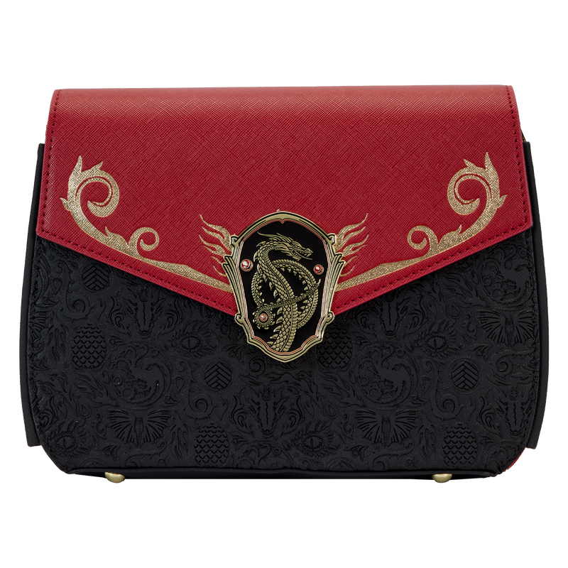 House of the Dragon All-Over Print House Targaryen Crossbody Bag