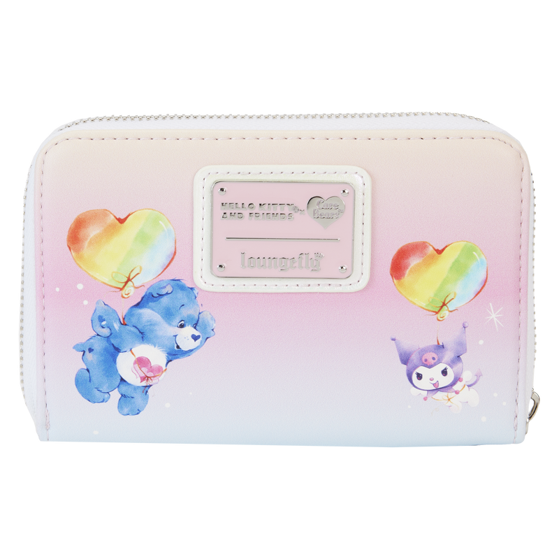 Care Bears x Sanrio Exclusive Hello Kitty & Friends Care-A-Lot Zip Around Wallet
