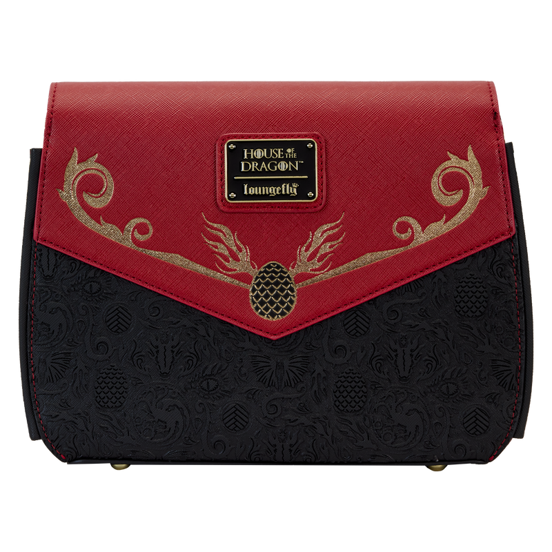 House of the Dragon All-Over Print House Targaryen Crossbody Bag