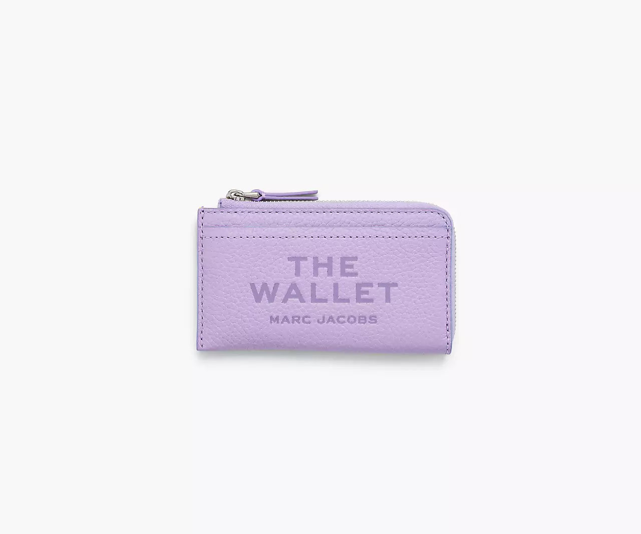 THE LEATHER TOP ZIP MULTI WALLET- Wisteria