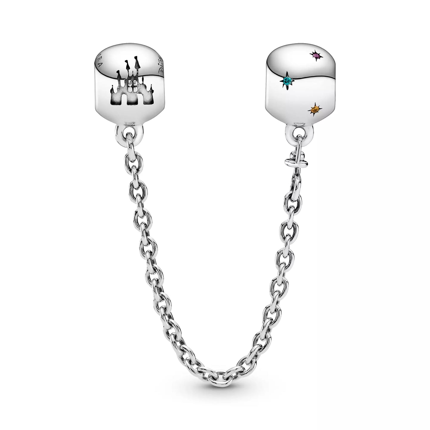 Fantasyland Castle Safety Chain Charm by Pandora – Disney Parks