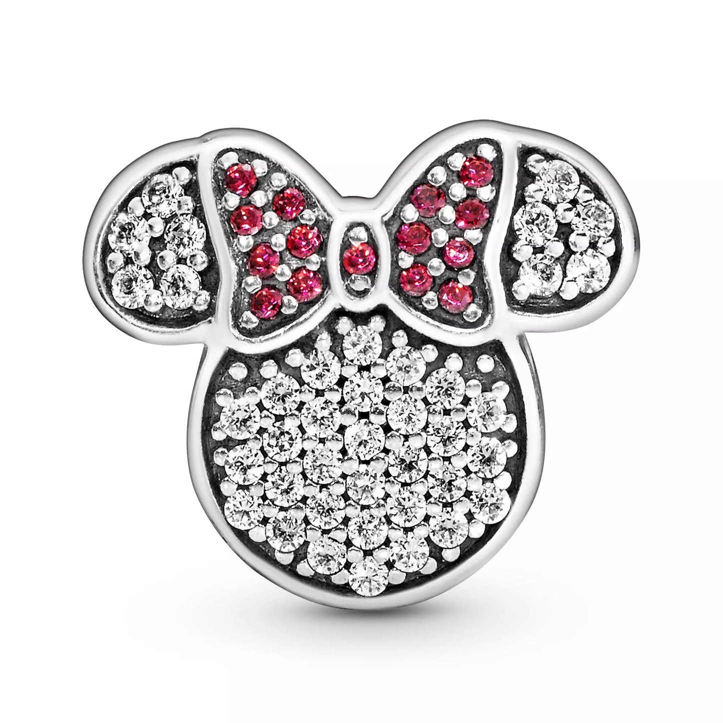 Minnie Mouse Icon Pavé Clip Charm by Pandora – Disney Parks