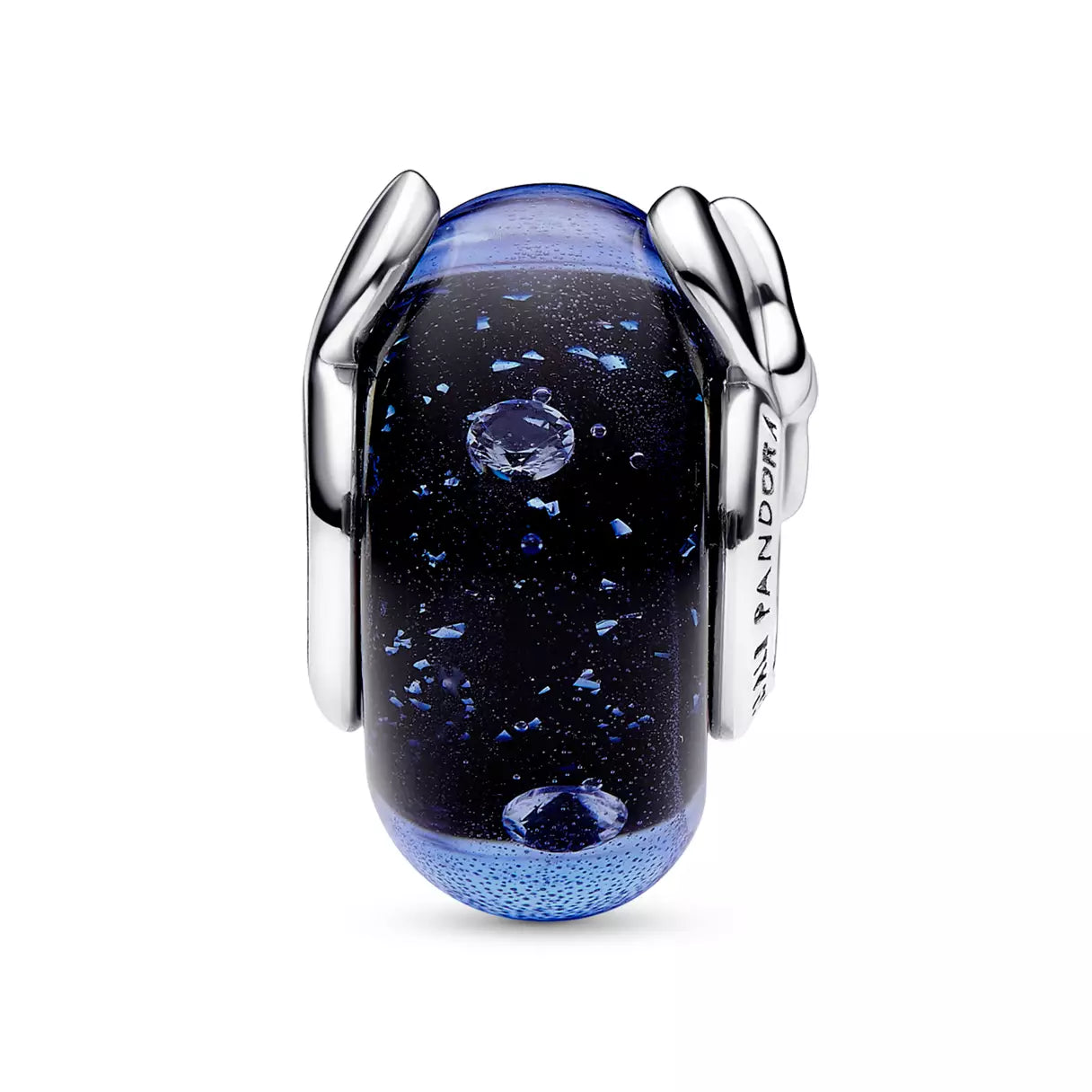 Mickey Mouse and Minnie Mouse Icon Blue Murano Glass Charm by Pandora – Fantasia