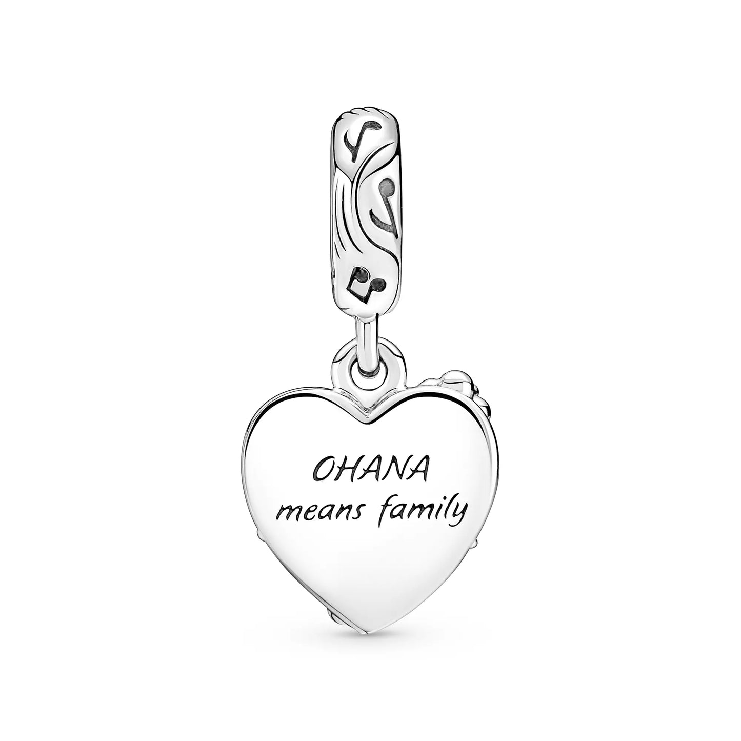 Stitch and Angel Ohana Double Dangle Charm by Pandora – Lilo & Stitch – Disney Parks