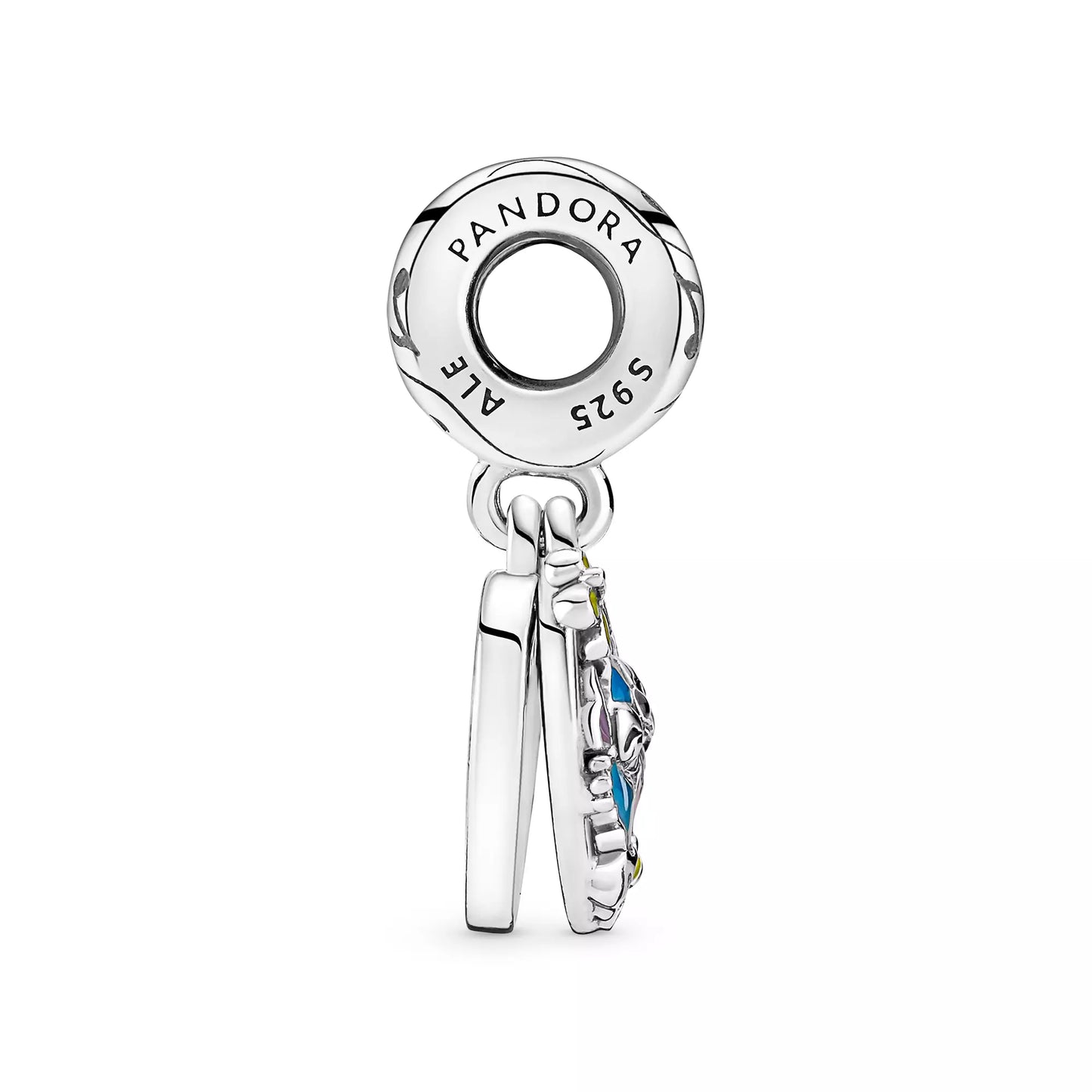 Stitch and Angel Ohana Double Dangle Charm by Pandora – Lilo & Stitch – Disney Parks