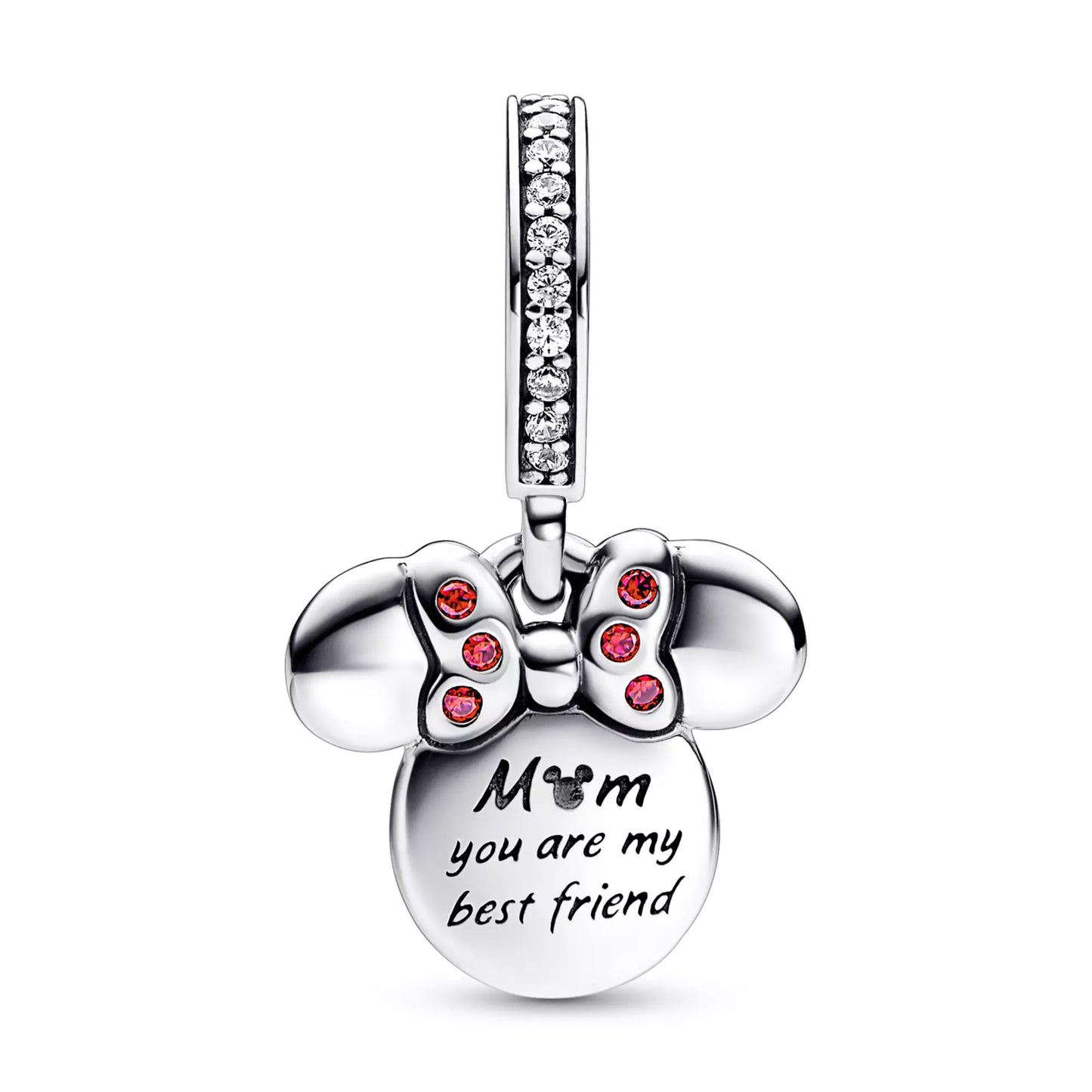 Minnie Mouse ''Mom'' Dangle Charm by Pandora – Disney Parks