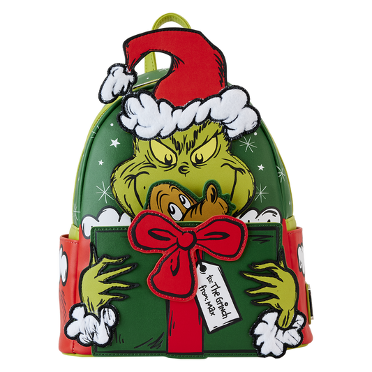 Dr. Seuss' How the Grinch Stole Christmas! Santa Cosplay Mini Backpack