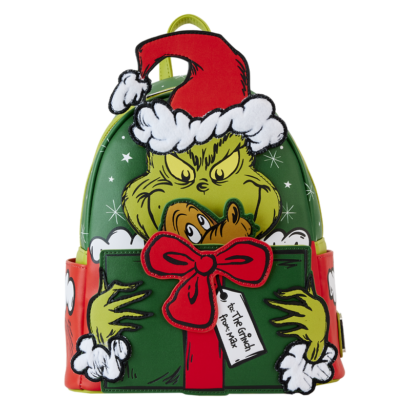 Dr. Seuss' How the Grinch Stole Christmas! Santa Cosplay Mini Backpack