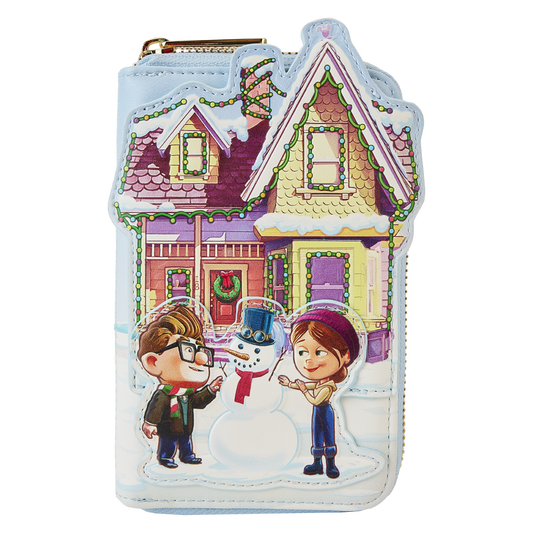 Up House Holiday Zip Around Wallet