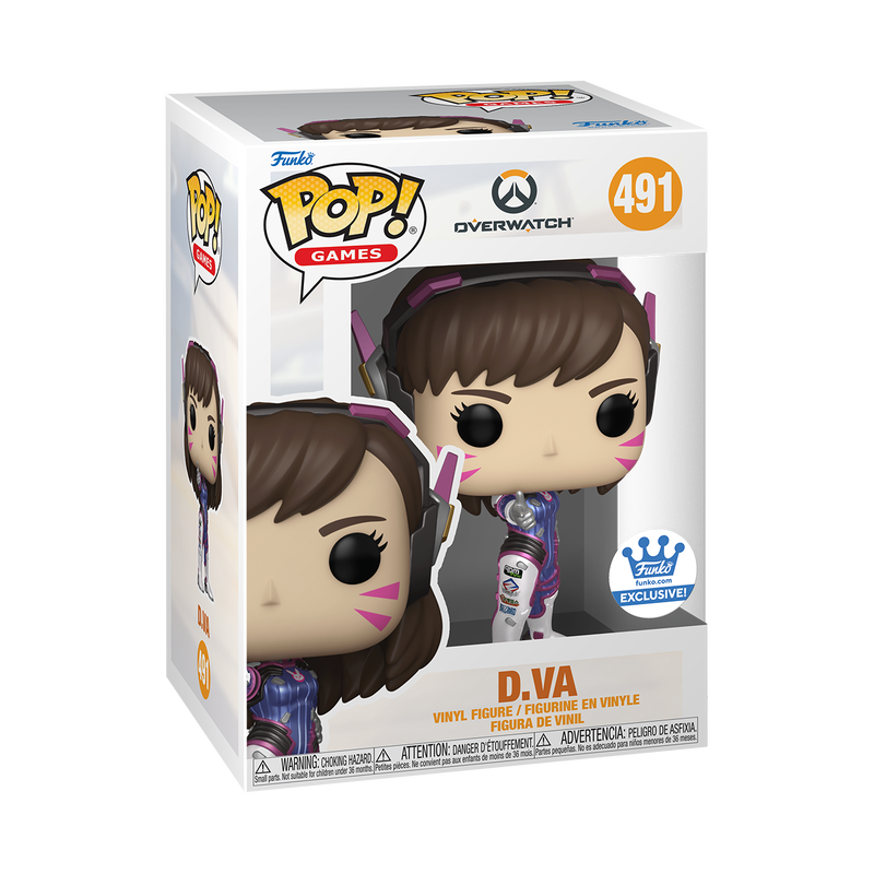 Limited Edition Overwatch D.Va Pop! & Bag Bundle