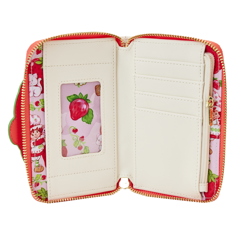 Strawberry Shortcake Strawberry House Zip Around Wallet