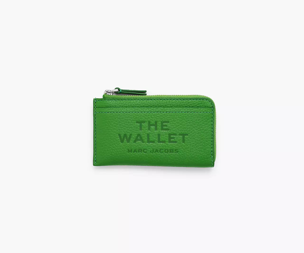 THE LEATHER TOP ZIP MULTI WALLET- Kiwi