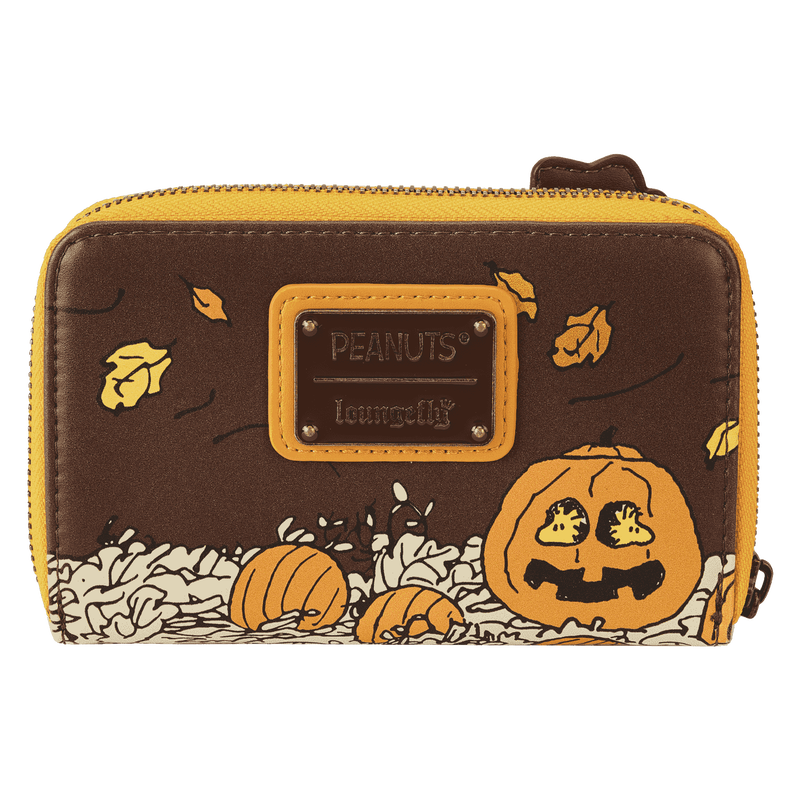 Peanuts Snoopy Scarecrow Cosplay Zip Around Wallet