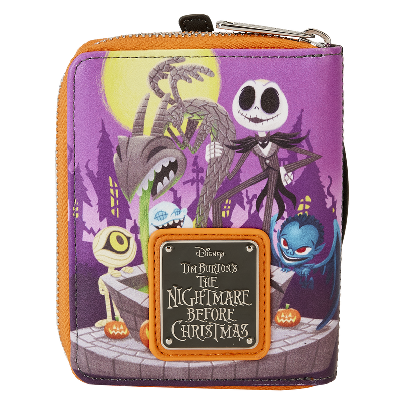 Nightmare Before Christmas Exclusive Cameo Zip Around Wallet