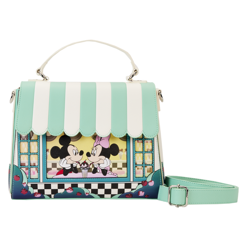 Mickey & Minnie Date Night Diner Crossbody Bag