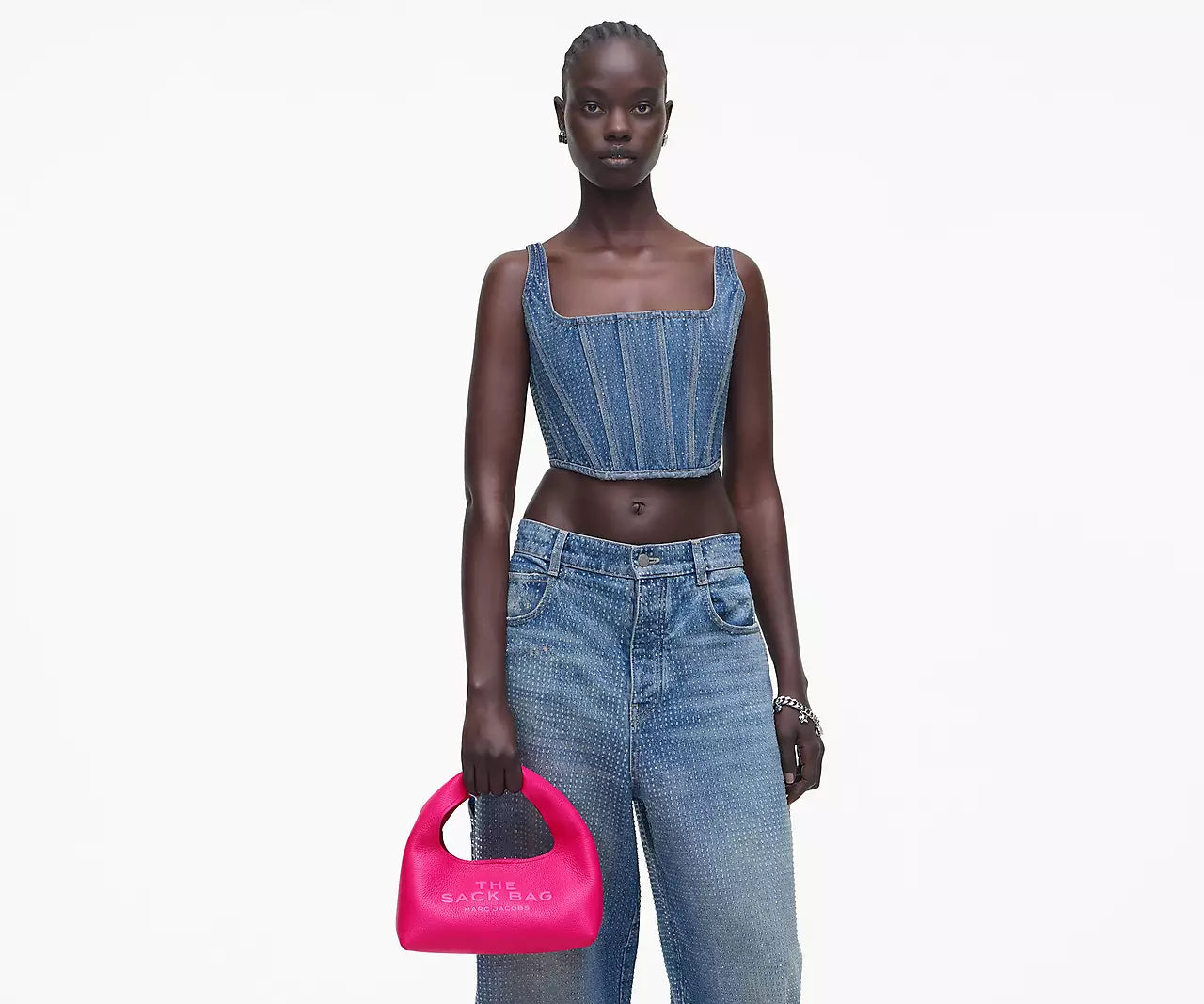 THE MINI SACK BAG - Hot Pink