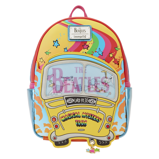 The Beatles Magical Mystery Tour Bus Lenticular Mini Backpack