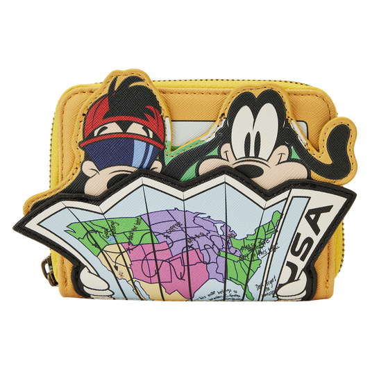 A Goofy Movie Road Trip Zip Around Wallet