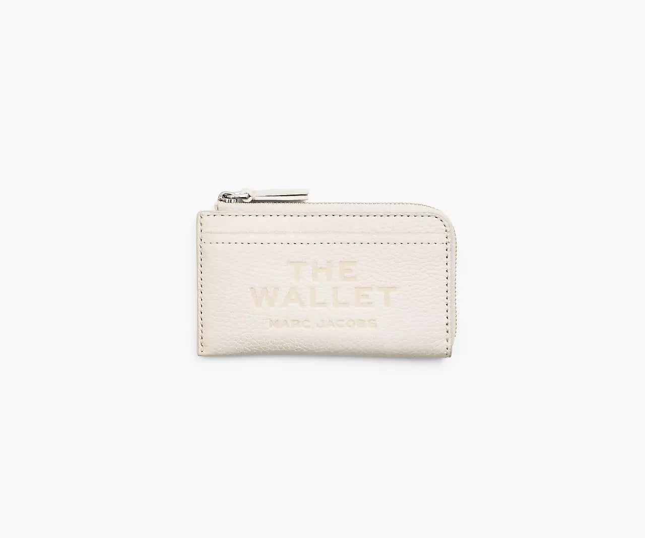 THE LEATHER TOP ZIP MULTI WALLET- Cotton