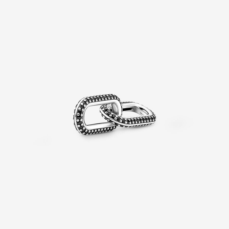 Pandora ME Styling Pavé Double Link Silver