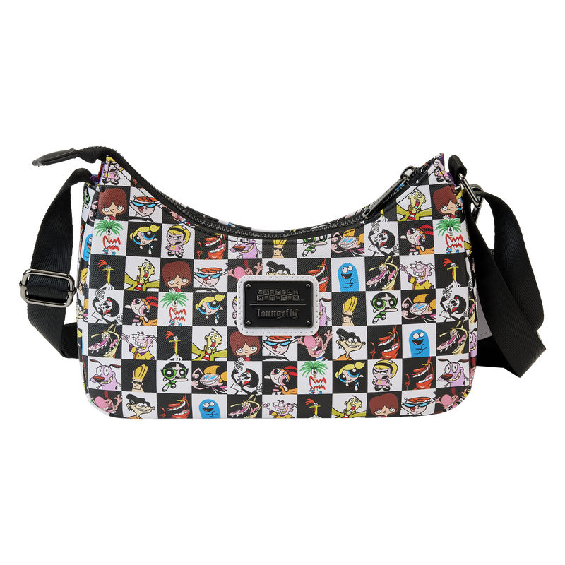 Cartoon Network Retro Collage Crossbody Bag with Coin Pouch