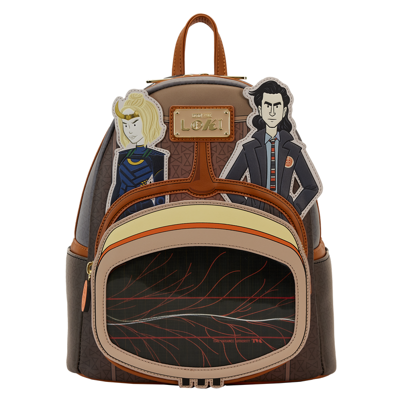 Loki TVA Multiverse Lenticular Mini Backpack