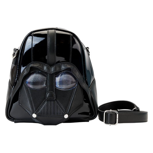 Darth Vader Figural Helmet Crossbody Bag