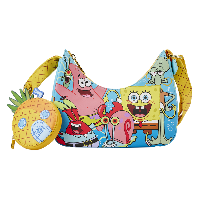 SpongeBob SquarePants Group Shot Crossbody Bag