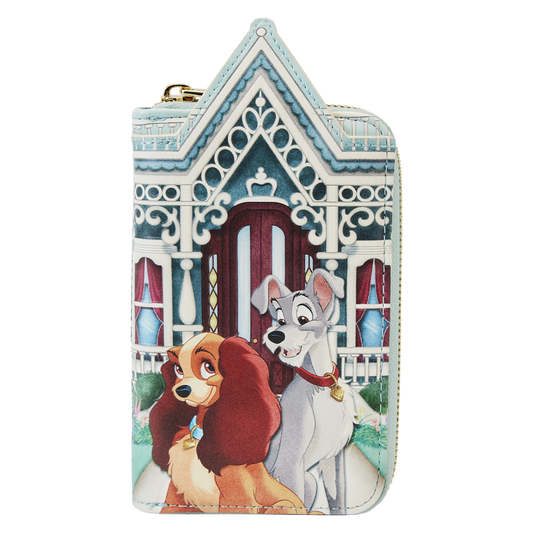 Lady and the Tramp Portrait House Zip Around Wallet