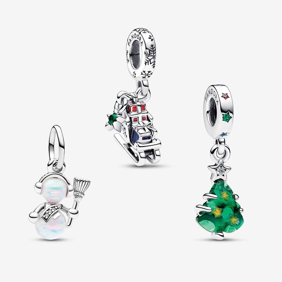 Holiday Cheer Charm Trio