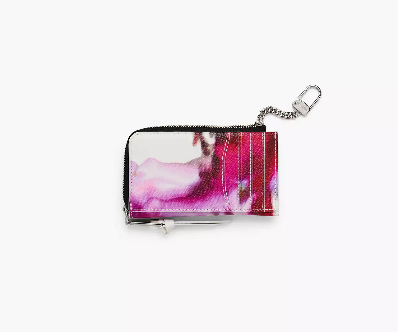 THE FUTURE FLORAL UTILITY SNAPSHOT TOP ZIP MULTI WALLET