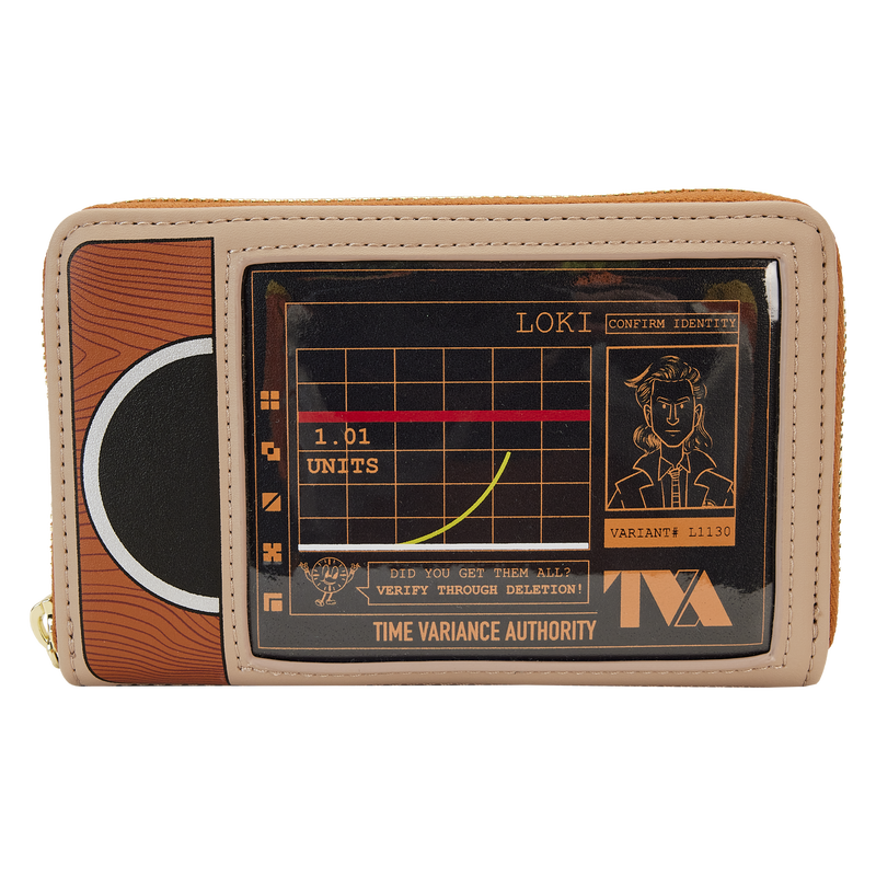 Loki TVA Multiverse Zip Around Wallet