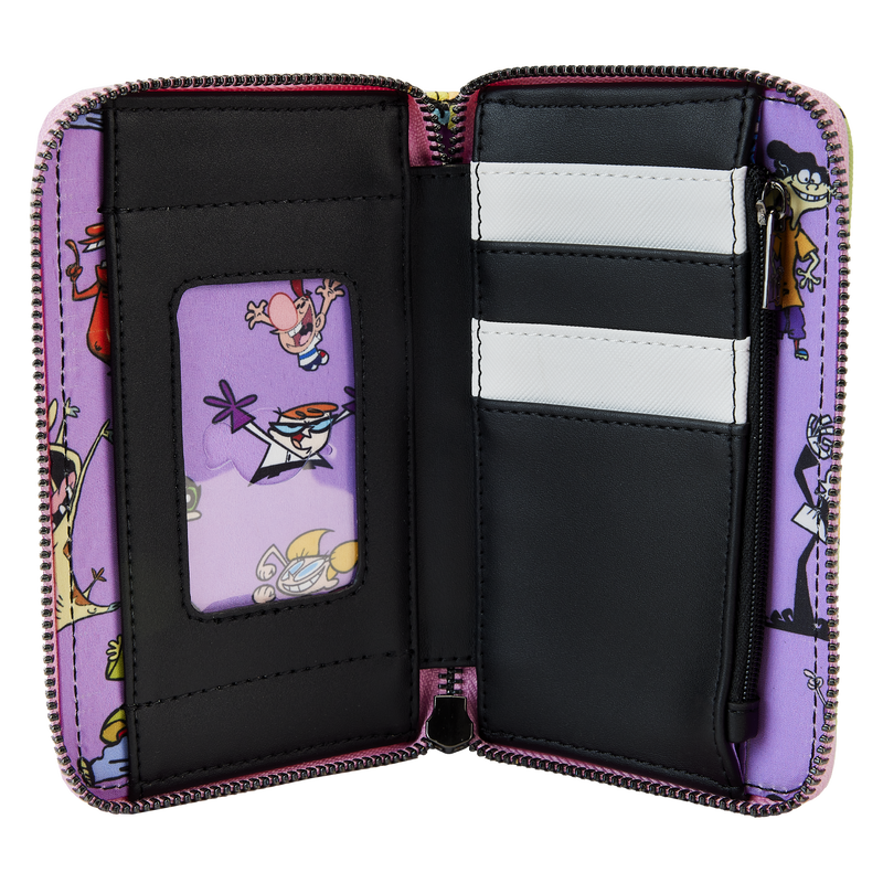 Cartoon Network Retro Collage Zip Around Wallet