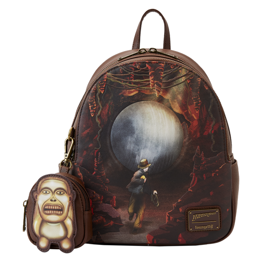 Indiana Jones Raiders of the Lost Ark Mini Backpack with Coin Purse