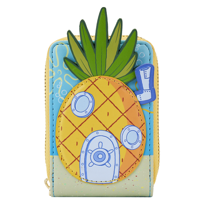 SpongeBob SquarePants Pineapple House Accordion Wallet