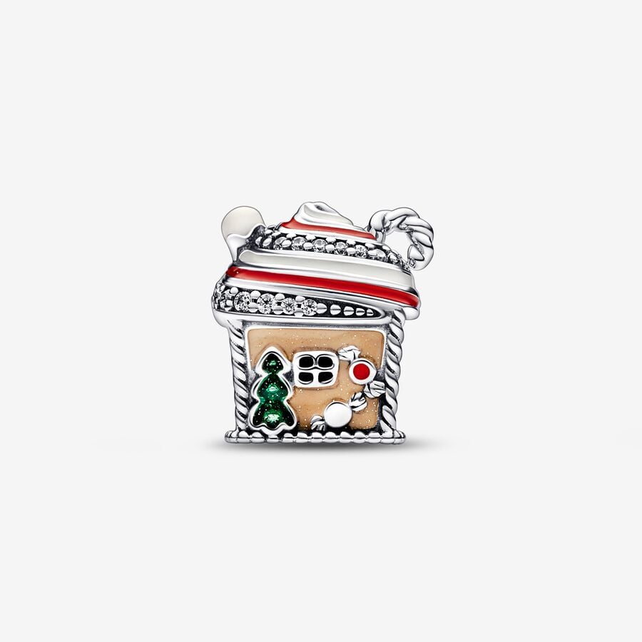 Festive Gingerbread House Charm