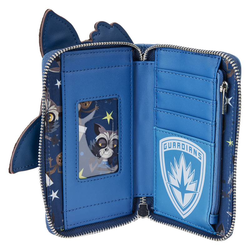 SDCC Limited Edition Rocket and Groot Zip Around Wallet