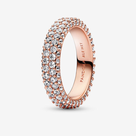 Pandora Timeless Pavé Double-row Ring