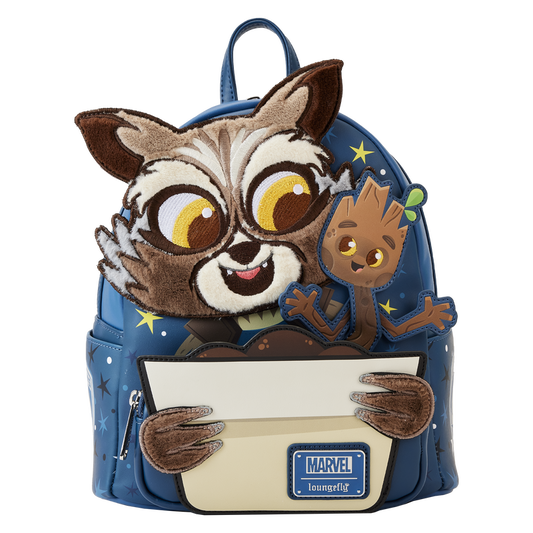 SDCC Limited Edition Rocket and Groot Cosplay Mini Backpack