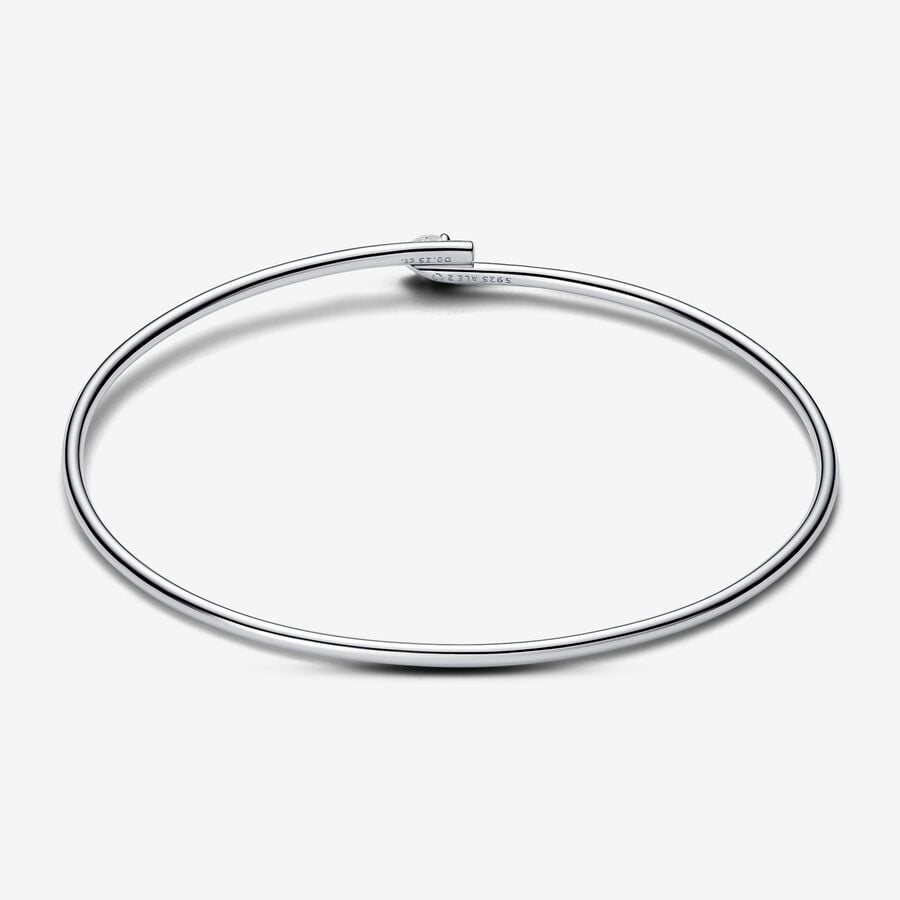 Pandora Nova Lab-grown Diamond Open Bangle 0.25 carat tw Sterling Silver