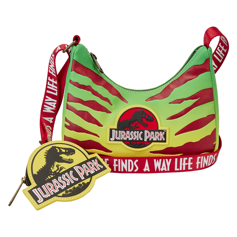 Jurassic Park 30th Anniversary Life Finds a Way Crossbody Bag