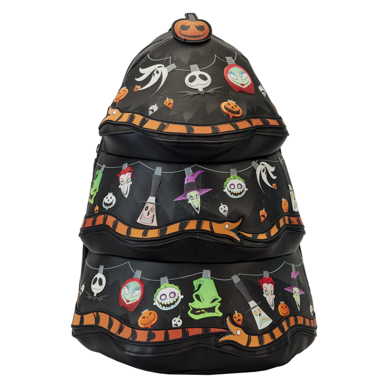 Nightmare Before Christmas Tree String Lights Glow Mini Backpack