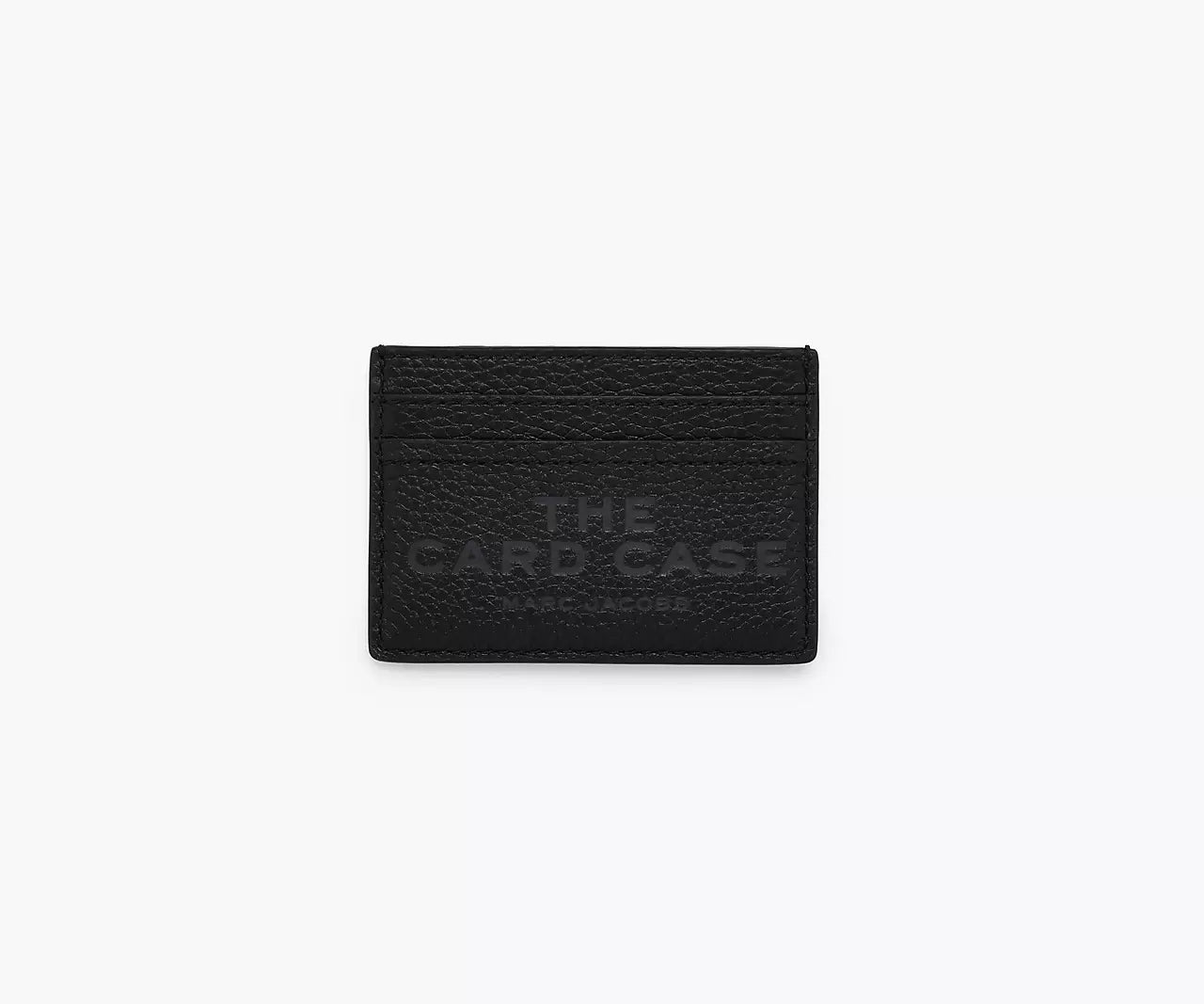 THE LEATHER CARD CASE- Black