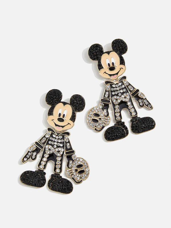 Mickey Mouse Disney Skeleton Earrings