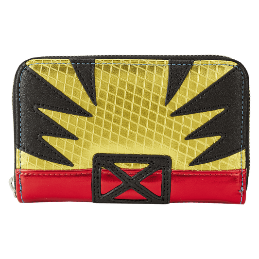 Marvel Metallic X-Men Wolverine Cosplay Zip Around Wallet