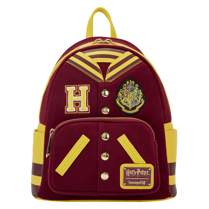 Harry Potter Hogwarts Crest Varsity Jacket Mini Backpack