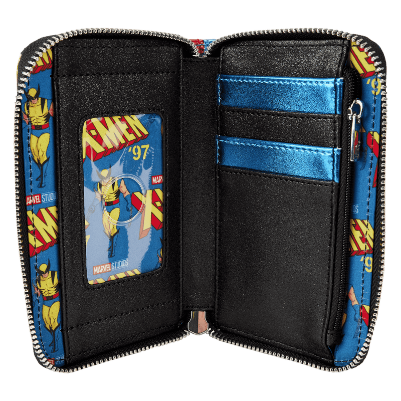 Marvel Metallic X-Men Wolverine Cosplay Zip Around Wallet