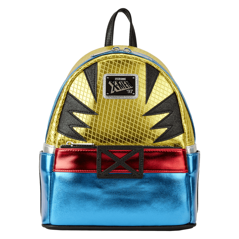 Marvel Metallic X-Men Wolverine Cosplay Mini Backpack