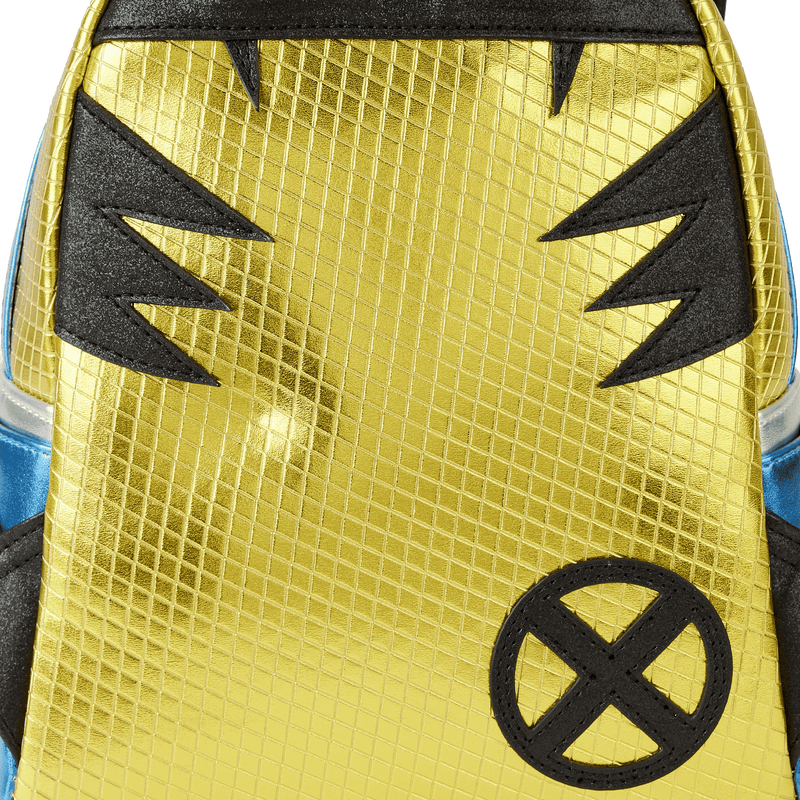 Marvel Metallic X-Men Wolverine Cosplay Mini Backpack