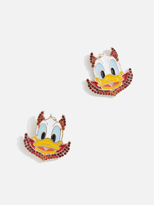 Donald Duck Disney Devil Earrings